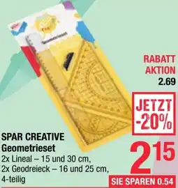 Maximarkt Spar Creative Geometrieset Angebot