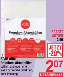 Maximarkt SPAR office Premium-Aktenhüllen Angebot