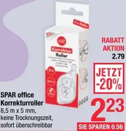 Maximarkt SPAR office Korrekturroller Angebot