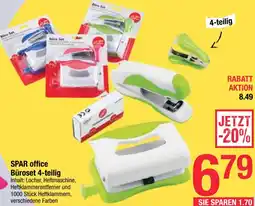 Maximarkt SPAR office Büroset Angebot