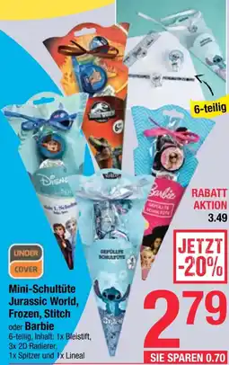 Maximarkt Mini-Schultüte Jurassic World, Frozen, Stitch oder Barbie Angebot
