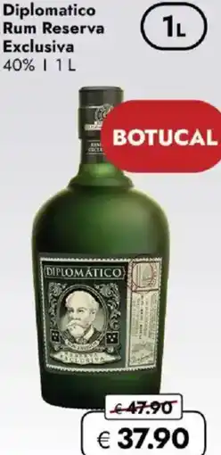 Travel FREE Diplomatico Rum Reserva Exclusiva Angebot