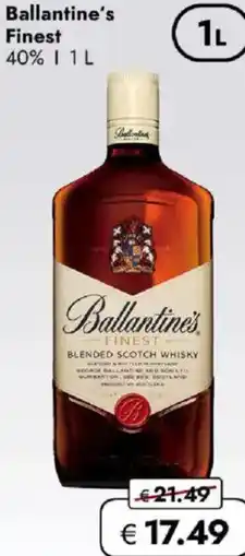 Travel FREE Ballantine's Finest Angebot