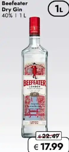 Travel FREE Beefeater Dry Gin Angebot