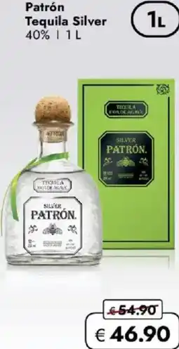 Travel FREE Patrón Tequila Silver Angebot