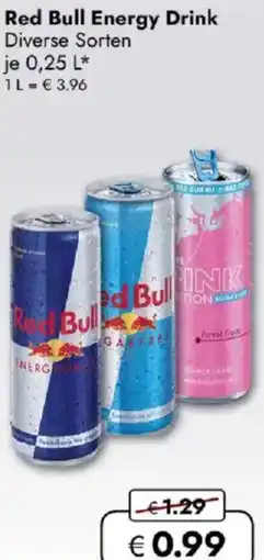 Travel FREE Red Bull Energy Drink Angebot