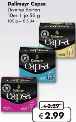 Travel FREE Dallmayr Capsa Angebot