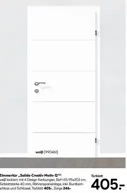 Hellweg Zimmertür Solido Creativ Motiv Q Angebot