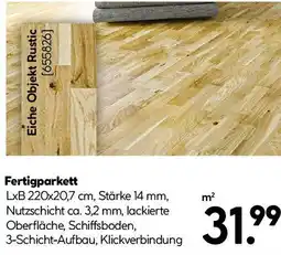 Hellweg Fertigparkett Angebot