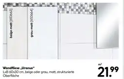 Hellweg Wandfliese Uranus Angebot