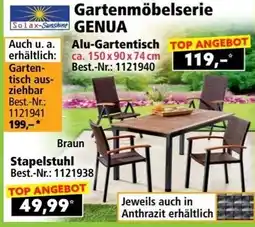 Norma Gartenmöbelserie GENUA Angebot