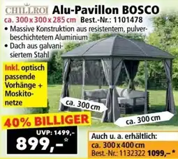 Norma CHILLROI Alu-Pavillon BOSCO Angebot