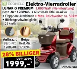 Norma ECONELO Elektro-Vierradroller Angebot