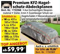 Norma DIAMOND Premium KFZ-Hagelschutz-Abdeckplanen Angebot