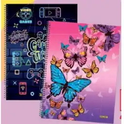 Maximarkt Collegeblock Game Time oder Butterfly A4, 80 Blatt, kariert Maximarkt Angebot