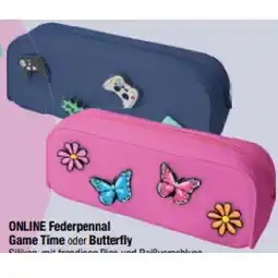 Maximarkt Federpennal Game Time oder Butterfly Maximarkt Angebot