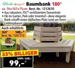 Norma Hardin Hach gut!! Baumbank 180° Angebot