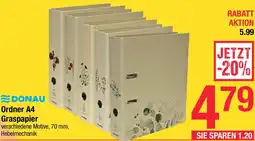 Maximarkt Ordner A4 Graspapier Angebot