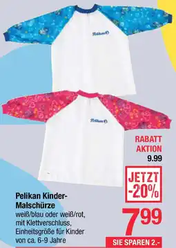 Maximarkt Pelikan Kinder- Malschürze Angebot