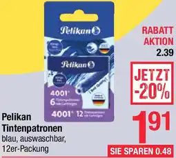Maximarkt Pelikan Tintenpatronen Angebot