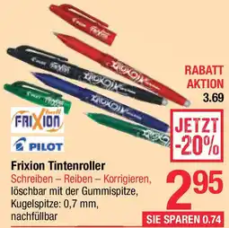 Maximarkt Frixion Tintenroller Angebot