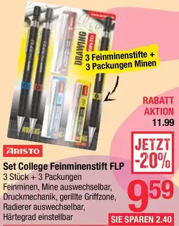 Maximarkt ARISTO Set College Feinminenstift FLP Angebot