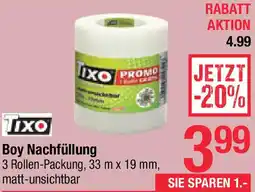 Maximarkt TIXO Boy Nachfüllung Angebot