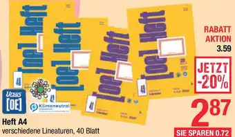 Maximarkt Heft A4 Angebot
