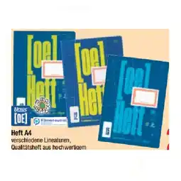 Maximarkt Heft A4, 20 Blatt versch. Lineaturen Maximarkt Angebot