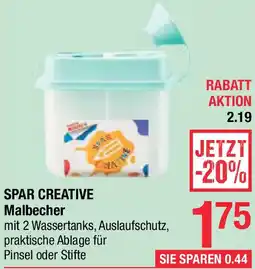 Maximarkt Spar creative Malbecher Angebot