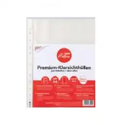 Maximarkt Premium-Klarsichthüllen A4 Maximarkt Angebot