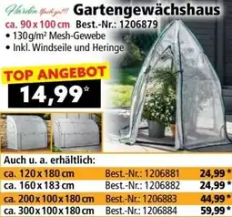 Norma Harelin ach gu Gartengewächshaus Angebot
