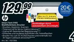 Media Markt hp Smart Tank 5105 Multifunktions-Drucker Angebot