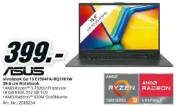 Media Markt ASUS Vivobook Go 15 E1504FA-BQ1101W Notebook Angebot