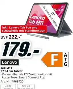 Media Markt Lenovo Tab M11 Tablet Angebot