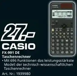 Media Markt CASIO FX-991 DE Taschenrechner Angebot