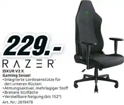 Media Markt RAZER™ ISKUR V2 X Gaming Sessel Angebot