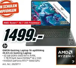 Media Markt OMEN Gaming Laptop 16-ap0904ng Angebot