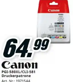 Media Markt Canon PGI-580XL/CLI-581 Druckerpatrone Angebot