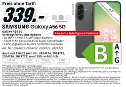 Media Markt SAMSUNG Galaxy A56 5G Angebot