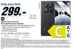 Media Markt Redmi Note 14 Pro 5G Vertragsfreies Smartphone Angebot