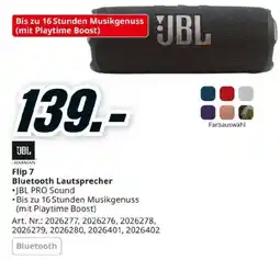 Media Markt JBL Flip 7 Bluetooth Lautsprecher Angebot