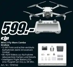 Media Markt dji Mini 3 Fly More Combo Drohne Angebot