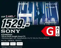 Media Markt SONY K55XR80PAEP OLED Google Smart-TV Angebot