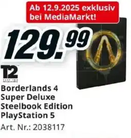 Media Markt Borderlands 4 Super Deluxe Steelbook Edition PlayStation 5 Angebot