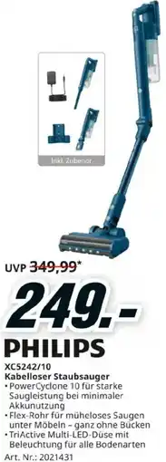 Media Markt PHILIPS Kabelloser Staubsauger Angebot