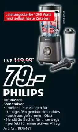 Media Markt PHILIPS HR3041/00 Standmixer Angebot