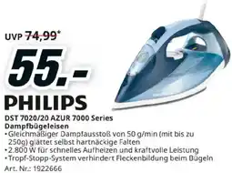 Media Markt PHILIPS DST 7020/20 AZUR 7000 Series Dampfbügeleisen Angebot