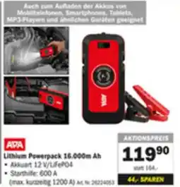 Forstinger Lithium Powerpack 16.000m Ah Angebot