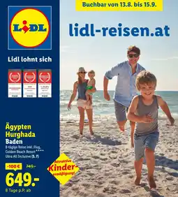 Lidl Reisen Ägypten Hurghada Baden Angebot